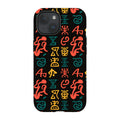 Nsibidi Pulse by Ada Okoye — Tough Case for iPhone — Finnaij