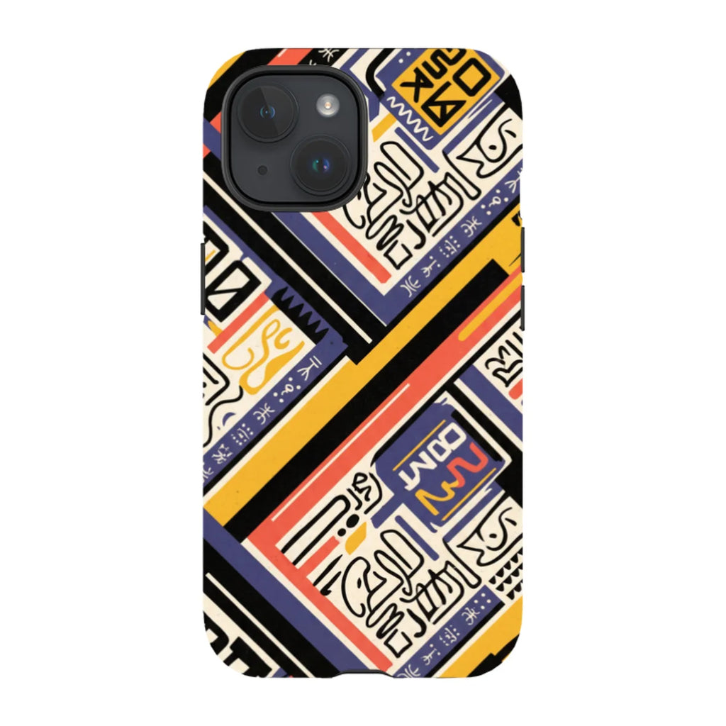 Danfo After Dark by Ada Okoye — iPhone 15 Tough Case — Finnaij