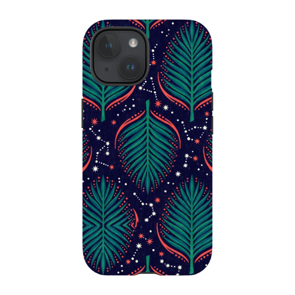 Palm Frond Constellations by Ada Okoye — iPhone 15 Tough Case — Finnaij