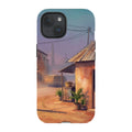 City Edge Quiet Street by Tobi Akinyemi — iPhone 15 Tough Case — Finnaij