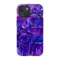 Iris Flowers by Frida Lövström — iPhone 15 Tough Case — Finnaij