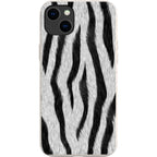 Zebra Groove — iPhone 15 Plus iPhone Bio-degradable Case — Finnaij