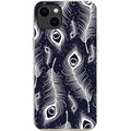 Feathers in Bloom — iPhone 15 Plus iPhone Bio-degradable Case — Finnaij