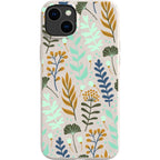 Wild Floral Natural — iPhone 15 Plus iPhone Bio-degradable Case — Finnaij