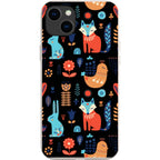 Nordic Ornament Black — iPhone 15 Plus iPhone Bio-degradable Case — Finnaij