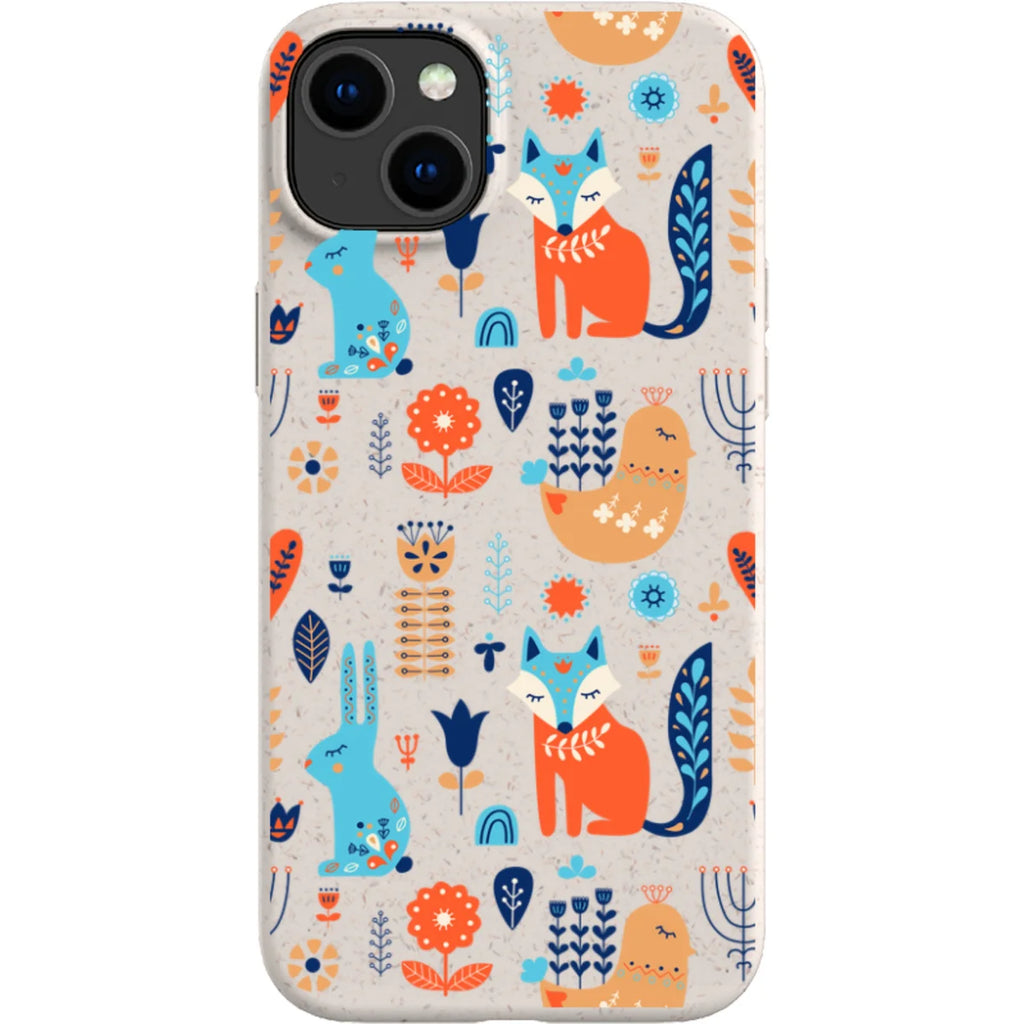 Nordic Ornament Natural — iPhone 15 Plus iPhone Bio-degradable Case — Finnaij