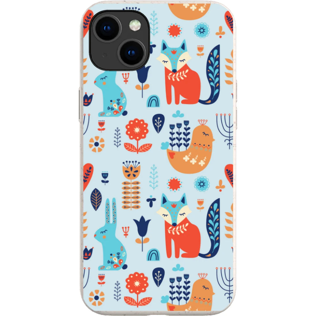 Nordic Ornament — iPhone 15 Plus iPhone Bio-degradable Case — Finnaij