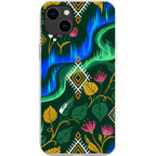Aurora Birch Bloom by Aino Kallio — iPhone 15 Plus iPhone Bio-degradable Case — Finnaij