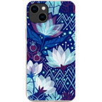 Frozen Lake Petals by Aino Kallio — iPhone 15 Plus iPhone Bio-degradable Case — Finnaij