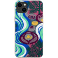 Sauna Bloom Motif by Aino Kallio — iPhone 15 Plus iPhone Bio-degradable Case — Finnaij