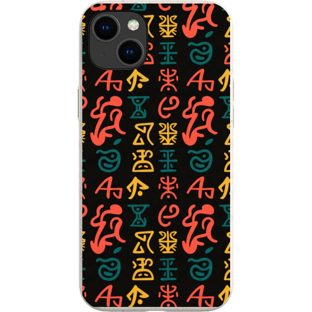 Nsibidi Pulse by Ada Okoye — iPhone Bio-degradable Case — Finnaij