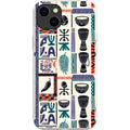 Market Day Icons by Ada Okoye — iPhone 15 Plus iPhone Bio-degradable Case — Finnaij