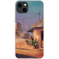 City Edge Quiet Street by Tobi Akinyemi — iPhone 15 Plus iPhone Bio-degradable Case — Finnaij