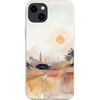 Harmattan Sky by Tobi Akinyemi — iPhone 15 Plus iPhone Bio-degradable Case — Finnaij