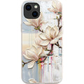 Magnolia Branches by Frida Lövström — iPhone 15 Plus iPhone Bio-degradable Case — Finnaij