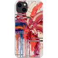 Abstract Florals by Frida Lövström — iPhone 15 Plus iPhone Bio-degradable Case — Finnaij