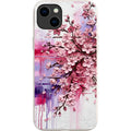 Cherry Blossoms by Frida Lövström — iPhone 15 Plus iPhone Bio-degradable Case — Finnaij