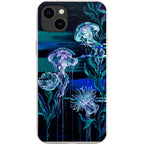 Deep-Sea Underwater Botanical Fantasy by Frida Lövström — iPhone 15 Plus iPhone Bio-degradable Case — Finnaij