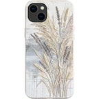 Dried Flowers and Grasses by Frida Lövström — iPhone 15 Plus iPhone Bio-degradable Case — Finnaij