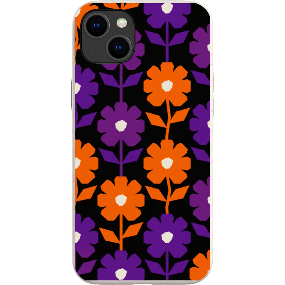 Haunted Bloom — iPhone 15 Plus Bio-degradable Case — Finnaij