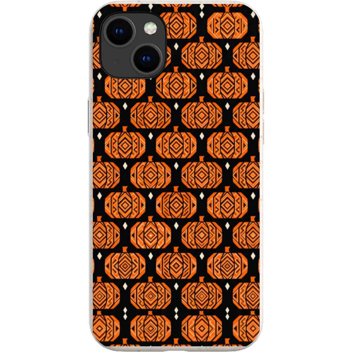 Pumpkin Runo — iPhone 15 Plus Bio-degradable Case — Finnaij