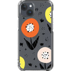Botanical Doodle — iPhone 15 Plus Clear Impact Case — Finnaij