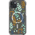 Wild Floral — iPhone 15 Plus Magsafe Clear Impact Case — Finnaij