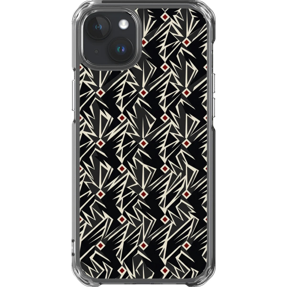 Raven & Oya — iPhone 15 Plus Magsafe Clear Impact Case — Finnaij