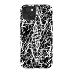 Black-White Grunge — iPhone 15 Plus Magsafe Tough Case — Finnaij