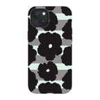 Bold Floral Black — iPhone 15 Plus Magsafe Tough Case — Finnaij