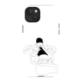 Black Cap by Keagan Haight — iPhone 15 Plus Magsafe Tough Case — Finnaij