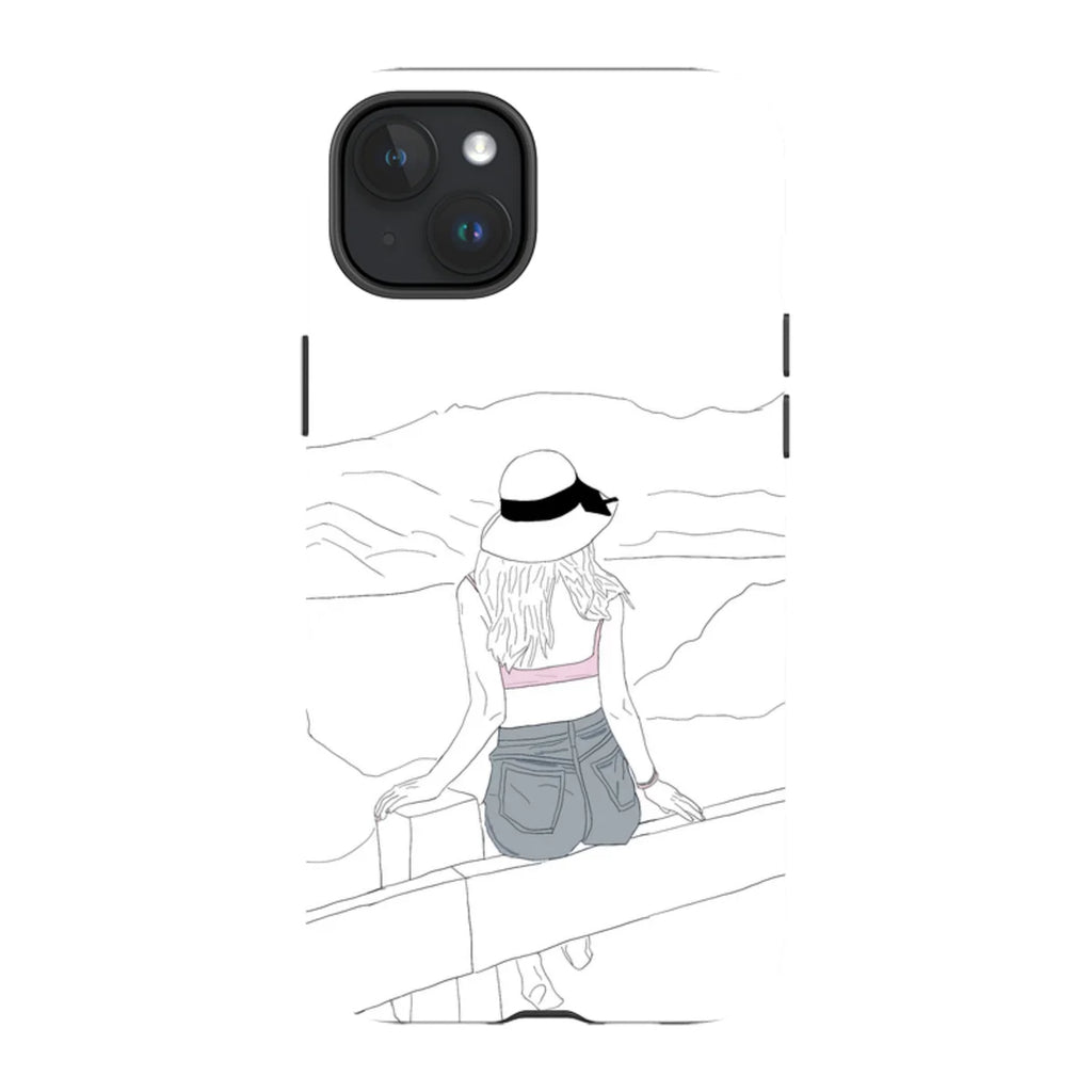 Vacay by Keagan Haight — iPhone 15 Plus Magsafe Tough Case — Finnaij