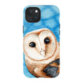 Owly MacOwlface by Hicksy — iPhone 15 Plus Magsafe Tough Case — Finnaij