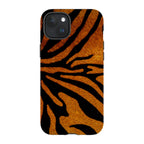 Stripes of the Wild — iPhone 15 Plus Magsafe Tough Case — Finnaij