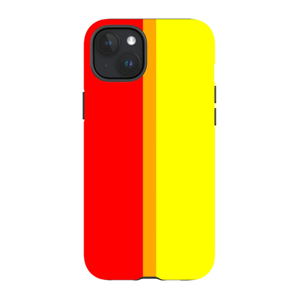 Rainbow Series Red Yellow — iPhone 15 Plus Magsafe Tough Case — Finnaij
