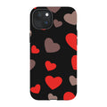 Red Hearts — iPhone 15 Plus Magsafe Tough Case — Finnaij