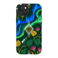 Aurora Birch Bloom by Aino Kallio — iPhone 15 Plus Magsafe Tough Case — Finnaij