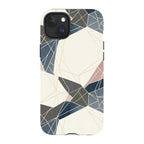 Frozen Lake Geometry by Elsi Vaarala — iPhone 15 Plus Magsafe Tough Case — Finnaij