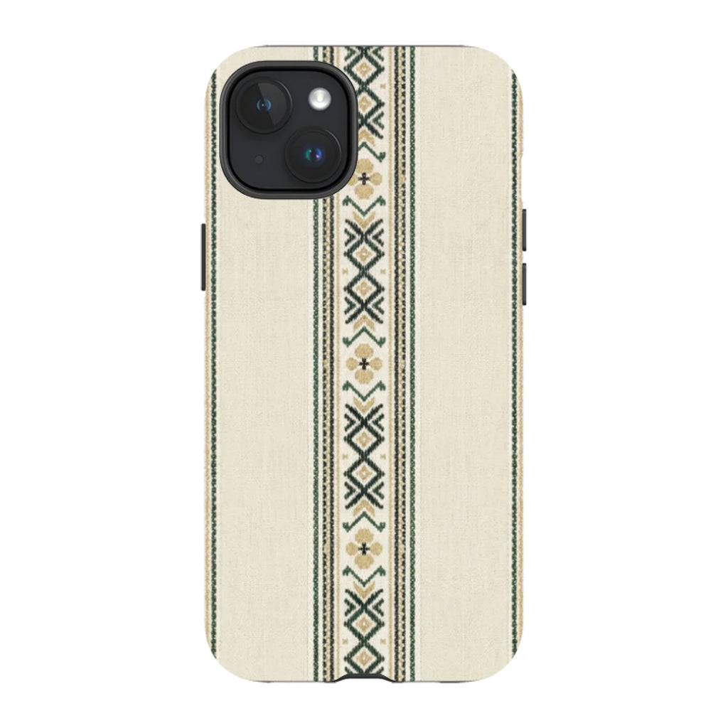 Karelian Ribbon Luxe by Elsi Vaarala — iPhone 15 Plus Magsafe Tough Case — Finnaij