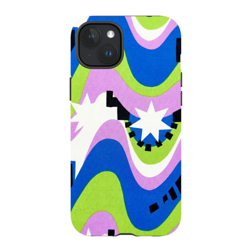 Aurora Pop Burst by Salla Niemi — iPhone 15 Plus Magsafe Tough Case — Finnaij