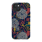 Adire Nightfall by Ada Okoye — Magsafe Tough Case for iPhone — Finnaij