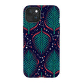 Palm Frond Constellations by Ada Okoye — iPhone 15 Plus MagSafe Tough Case — Finnaij