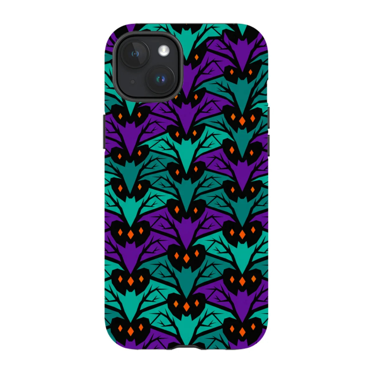 Bat Forest — iPhone 15 Plus MagSafe Tough Case — Finnaij