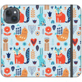 Nordic Ornament — iPhone 15 Plus Wallet Case — Finnaij
