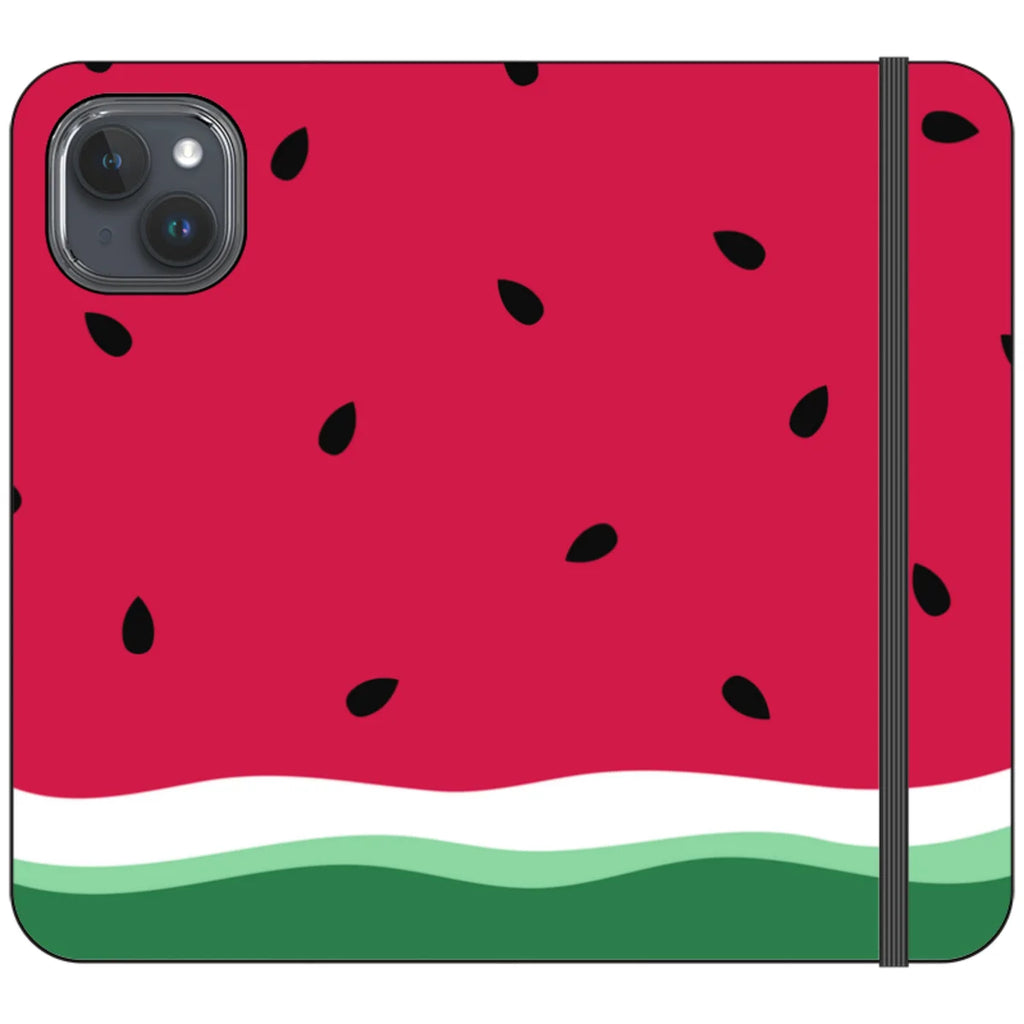 Summer Melon — iPhone 15 Plus Wallet Case — Finnaij