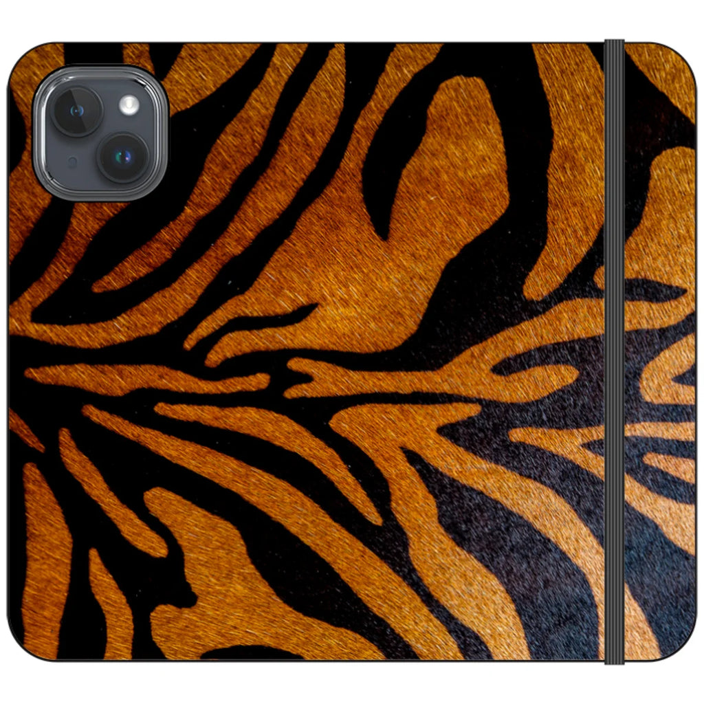 Stripes of the Wild — iPhone 15 Plus Wallet Case — Finnaij