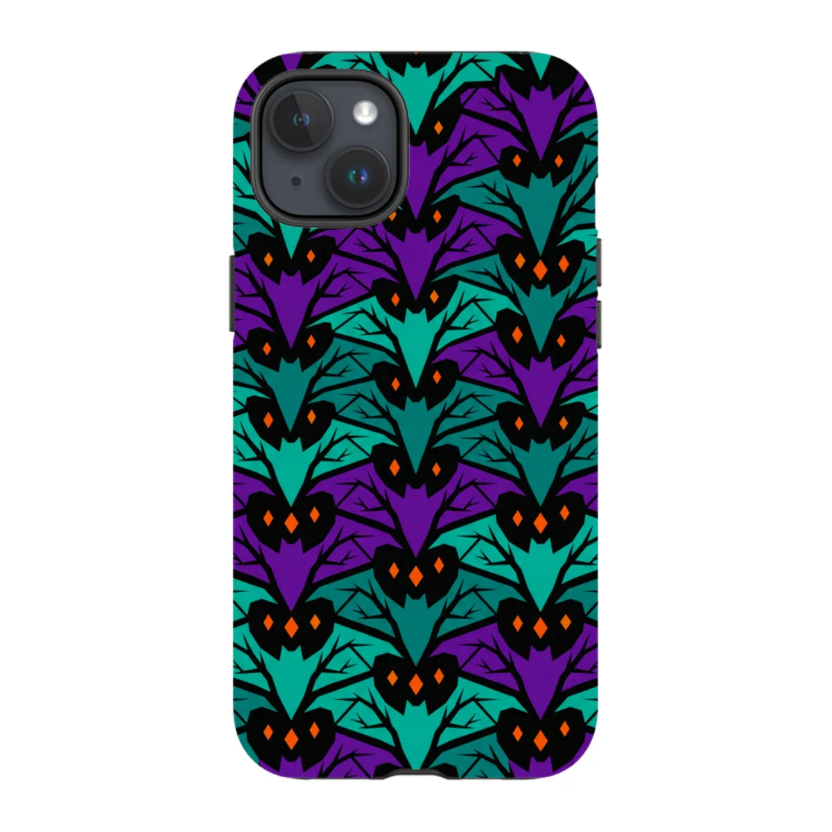 Bat Forest — iPhone 15 Plus Tough Case — Finnaij