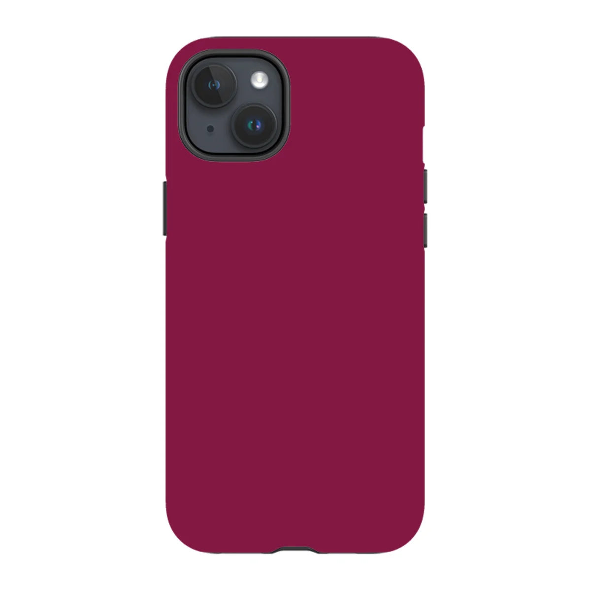 Simple Range Burgundy Orchid — iPhone 15 Plus Tough Case — Finnaij