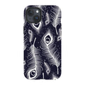 Feathers in Bloom — iPhone 15 Plus Tough Case — Finnaij