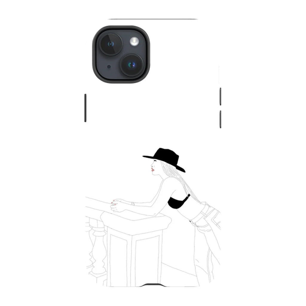 Cowgirl by Keagan Haight — iPhone 15 Plus Tough Case — Finnaij